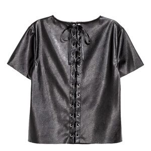 H&M Top with Lacing